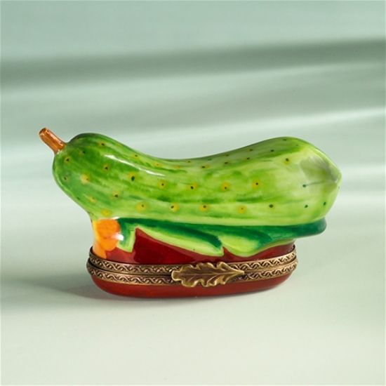 Picture of Limoges Green Pickle Box