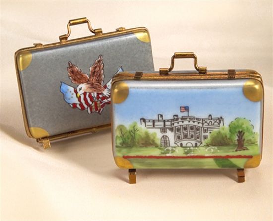 Picture of Limoges Washington Suitcase Box