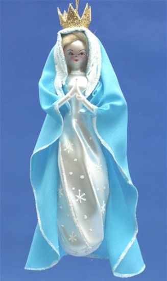 Picture of De Carlini Lady of Lourdes Christmas Ornament