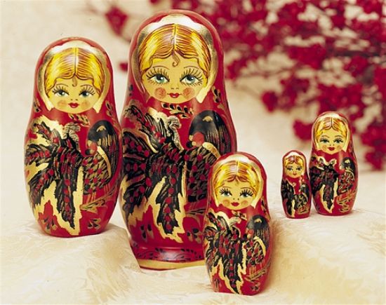 Picture of Russian Matryoshka Firebird Collectibles Dolls