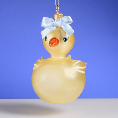 Picture of De Carlini Baby Boy Duck Christmas Ornament