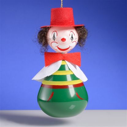 Picture of De Carlini Red Hat Vintage Clown Italian Ornament