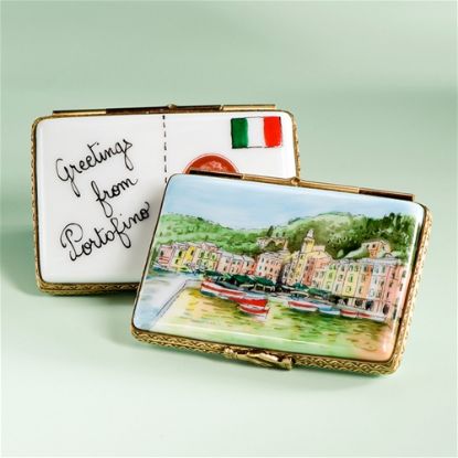 Picture of Limoges Portofino Postcard Box