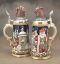 Picture of Santa with Bag German Beer Stein by King Werk. 