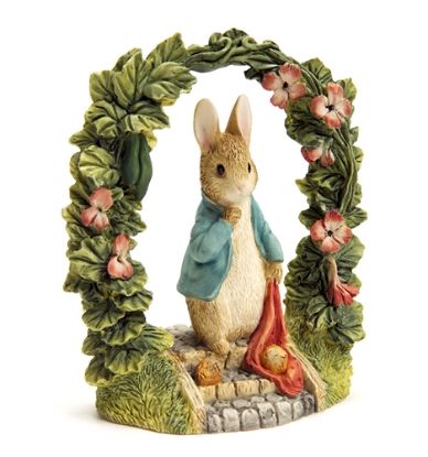 Picture of Peter Rabbit Under Arch Figurine