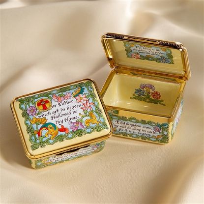 Picture of Halcyon Days Our Father Prayer English Enamel, Each