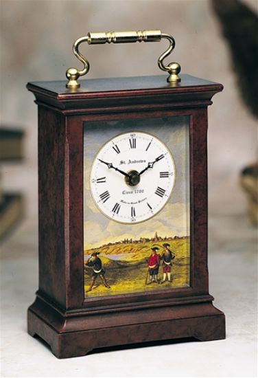 Picture of British Golfer Mantle Clock 