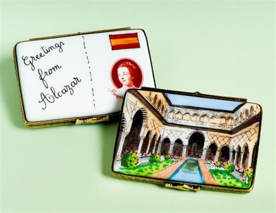 Picture of Limoges Sevilla's Alcazar Postcard Box