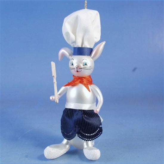 Picture of De Carlini Mouse Chef Christmas Ornament 