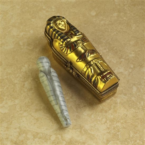 Picture of Limoges Egyptian Mummy Box