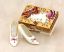 Picture of Limoges Dragonfly Shoes in Gold Box with Butterfly