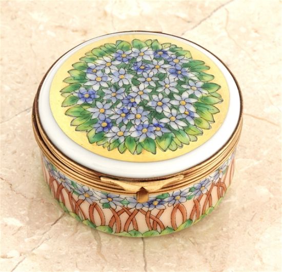 Picture of Limoges Intarsio Round Box