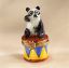 Picture of Limoges Mini Panda on Drum Box