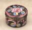 Picture of Limoges Oriental Pink Flower Round Box