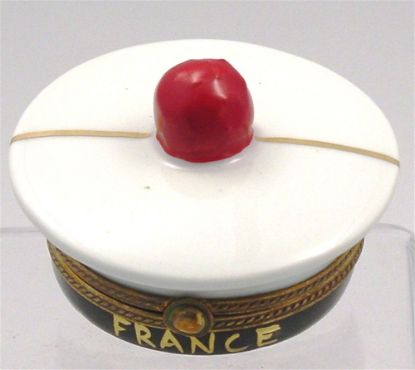 Picture of Limoges French  Marine Hat Box