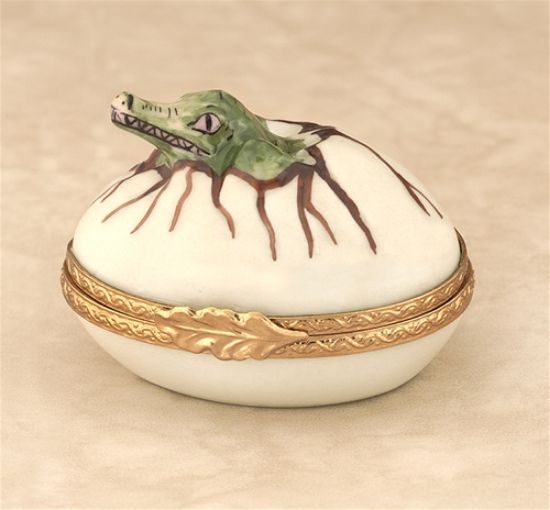 Picture of Limoges Aligator Egg Box
