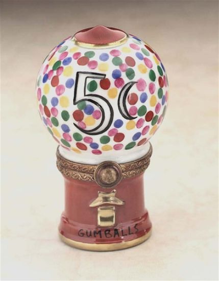 Picture of Limoges Gumball Candy Dispenser Box 