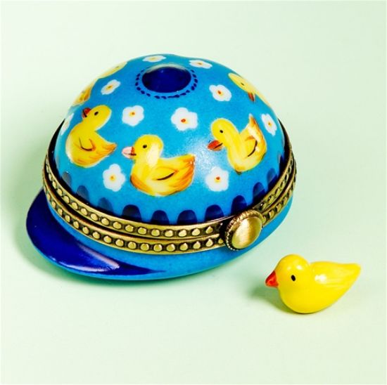 Picture of Limoges Ducks Hat Box with Duck