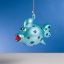 Picture of De Carlini Blue Fish with Dots Ornament  