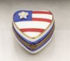 Picture of Limoges USA Heart with 3D Star Box