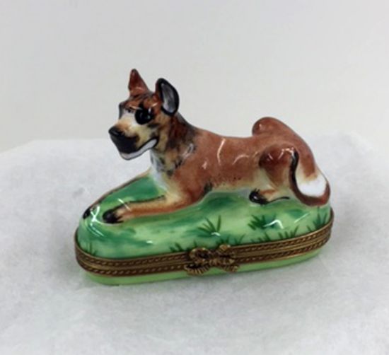 Picture of Limoges Great Dane Box