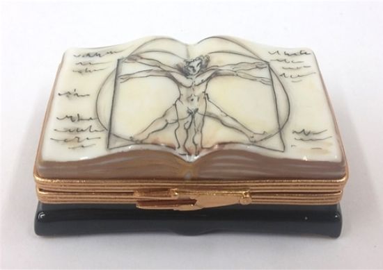Picture of Limoges Leonardo Da Vinci Book Box