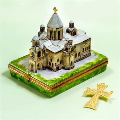 Picture of Limoges Ltd Edition Armenian Etchmiadzin Cathedral Box