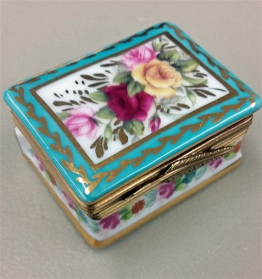 Picture of Limoges Antique Style Roses Book Box