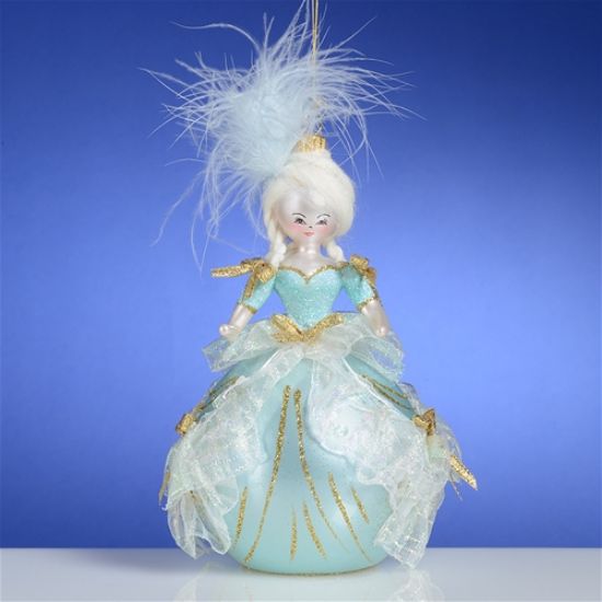 Picture of De Carlini Marquise de Pompadour at Versailles  Christmas Ornament