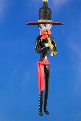 Picture of De Carlini Traditional Mariachi with Trumpet Christmas Ornament