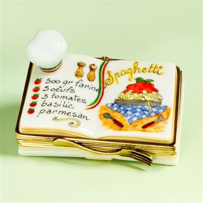 Picture of Limoges Spaghetti Recipe Book Box