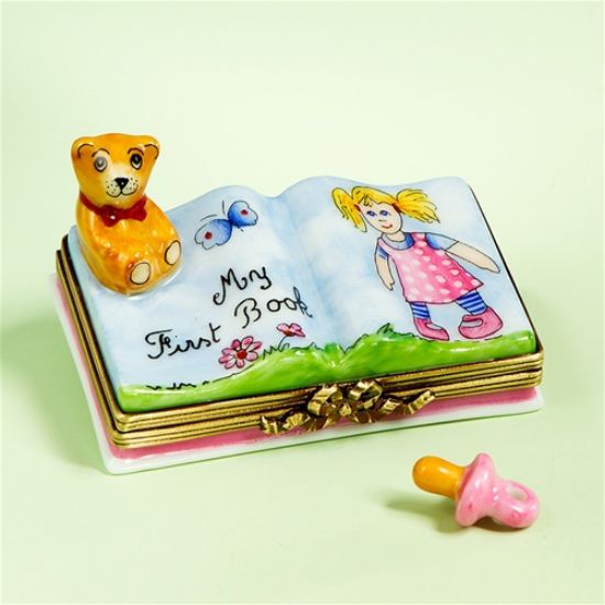Picture of Limoges Baby Girl My First Book Box