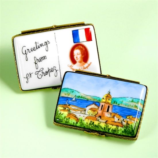 Picture of Limoges St Tropez Postcard Box