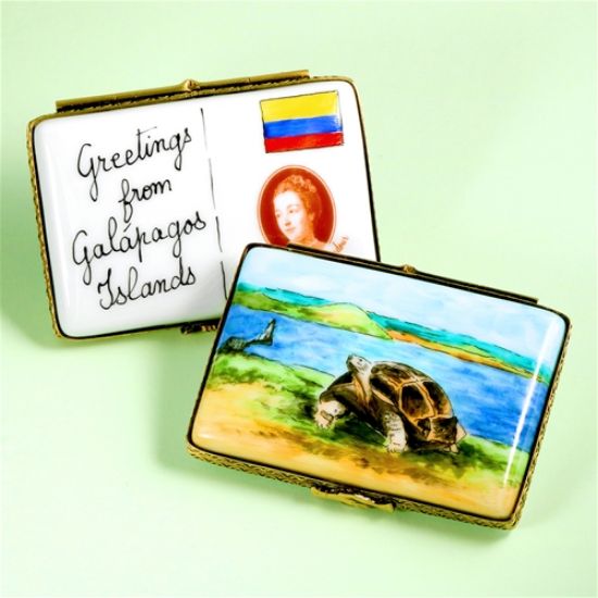 Picture of Limoges Galapagos Postcard Box