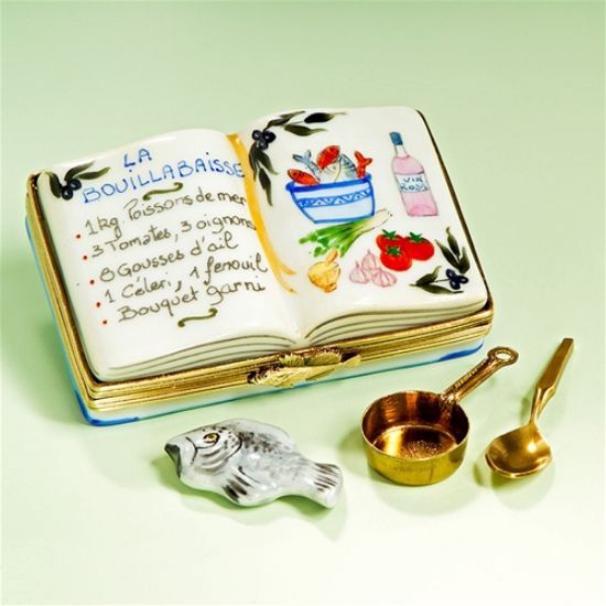Picture of Limoges Bouillabaisse Recipe Book Box