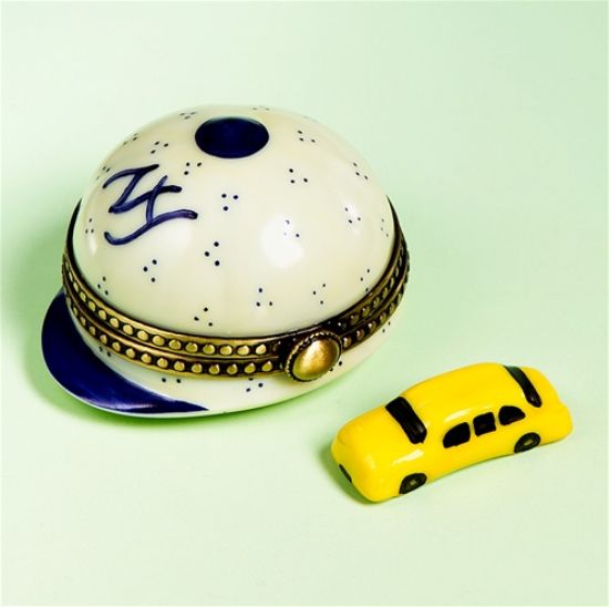 Picture of Limoges NY Cap Box with Taxi.
