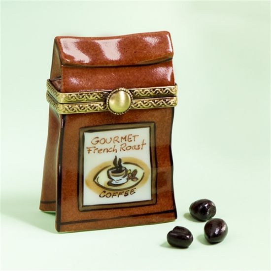 Picture of Limoges Gourmet Coffee Bag box with Beans