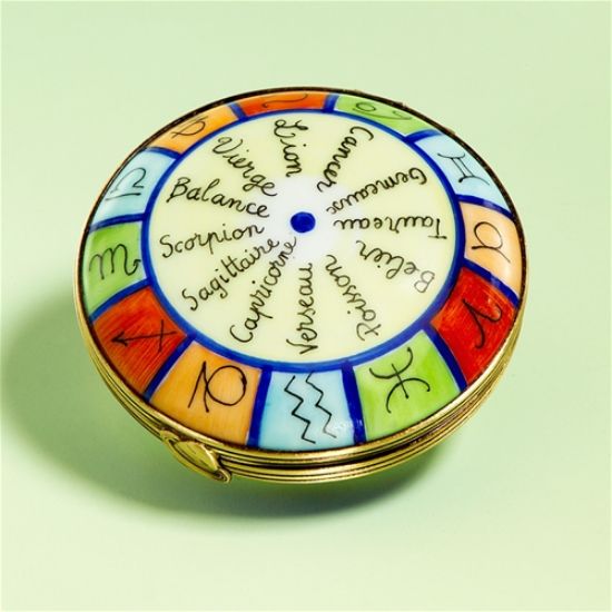 Picture of Limoges Multicolor Zodiac Box 