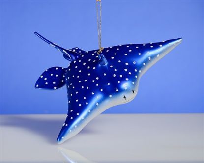 Picture of De Carlini Blue Stingray Ornament