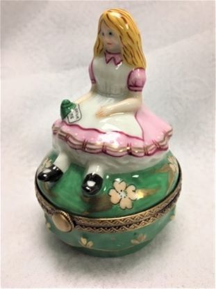Picture of Limoges Alice in Pink Box