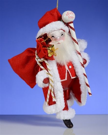 Picture of De Carlini North Pole Santa Ornament