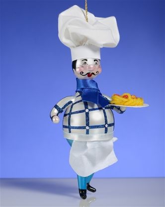 Picture of De Carlini Chef with Pasta Ornament