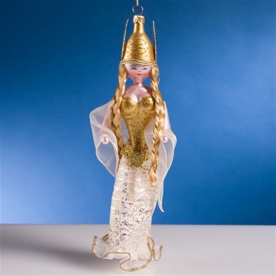 Picture of De Carlini Viking Lady Ornament 