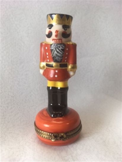 Picture of Limoges Red Nutcracker with Black Boots Box