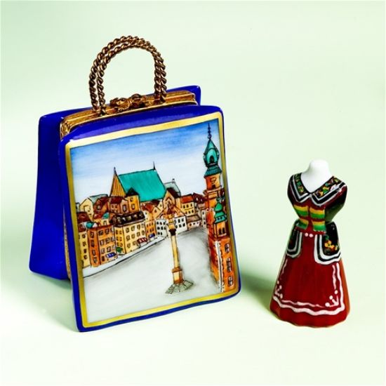 Picture of Limoges Poland Shopping Bag Box with Dress