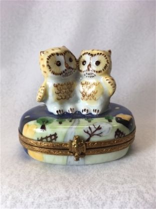 Picture of Limoges Two Night Owls Box