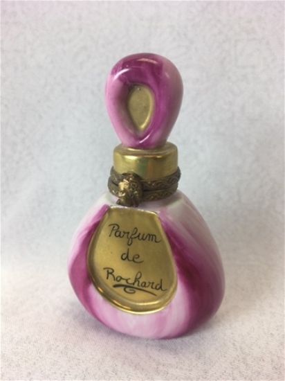Picture of Limoges Pink Perfume Bottle Box