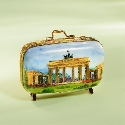 Picture of Limoges Brandenburg Gate Suitcase Box