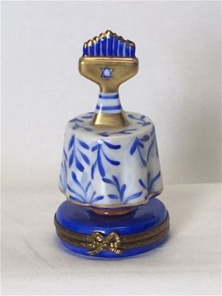 Picture of Limoges Menorah on Table Box