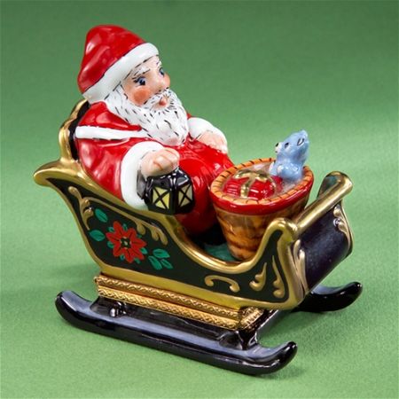 Picture for category Limoges Santa Coming to Town Boxes